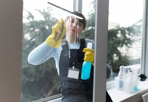 Nettoyage de vitres intérieures et extérieures à Rouvres